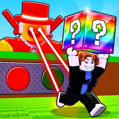 Thumbnail for 🚦Red Light Green Light Lucky Blocks! Game