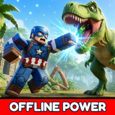 Thumbnail for SuperHero Vs Dino Game