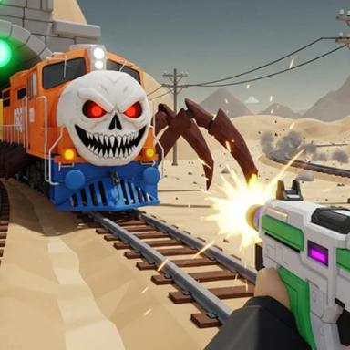 Thumbnail for {UPD10}Shoot Train: Spider Attack Game
