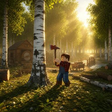 Thumbnail for [NEW!]Chop a forest to help grandpa! Game