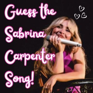 Guess the Sabrina Carpenter song! icon