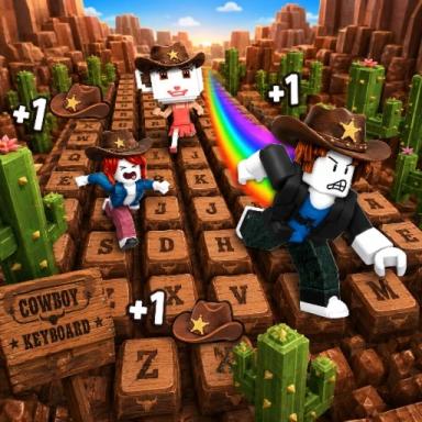 Thumbnail for [🤠] +1 Speed Keyboard Cowboy Escape Game