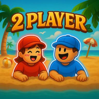 Thumbnail for 2 Player Teamwork Obby Game
