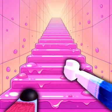 Thumbnail for Easy Pink Obby Game