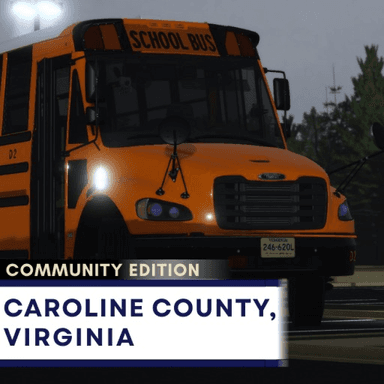 School Bus Simulator: Caroline County, Virginia icon