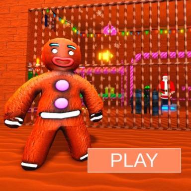 Thumbnail for 🍪GINGERBREAD PRISON RUN! (Obby)🎄🍪 Game