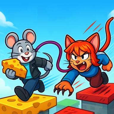 Thumbnail for Cat and Mouse [2 Player Obby] Game