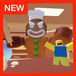Thumbnail for 🎄🍪 Escape the Evil Gingerbread Obby 🍩🥛 Game