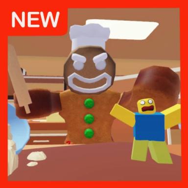 Thumbnail for 🎄🍪 Escape the Evil Gingerbread Obby 🍩🥛 Game
