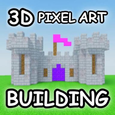 Thumbnail for [DRAW] 3D Pixel Art Building Game