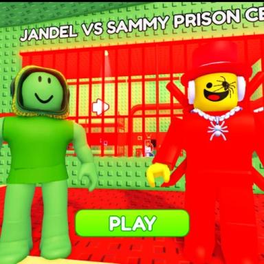 TEAM GREEN BEAN VS TEAM SAMMY PRISON RUN! (Obby) icon