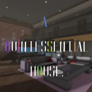 Thumbnail for a quintessential house. Game