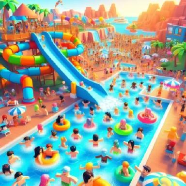 Thumbnail for Riptide Waterpark! 🌊 Game