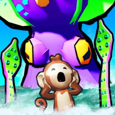 Thumbnail for 🏝️ monkey raft 🏝️ Game