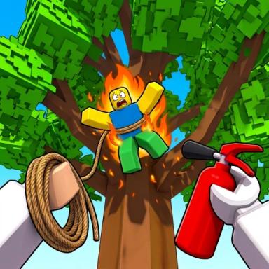 Thumbnail for Save Noobs From Fire Game