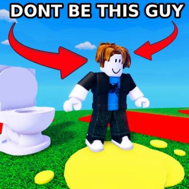 Thumbnail for Obby But You Need To Hold It! Game