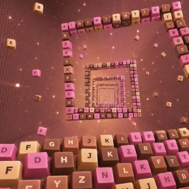 Spiral Keyboard Tower  | Candy & Chocolate icon