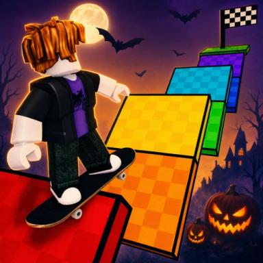 Thumbnail for Skateboard Obby🎃 Game