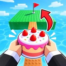 Thumbnail for Don't Drop the Cake! 🎂 [Obby] Game