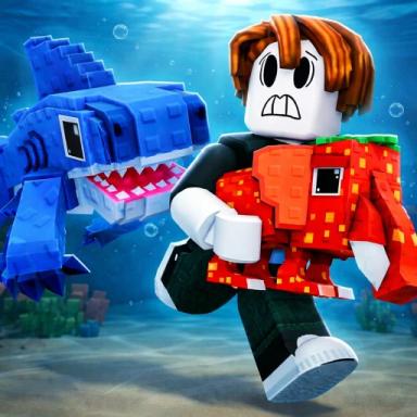 Thumbnail for Escape The Shark For Brainrots 🦈 Game