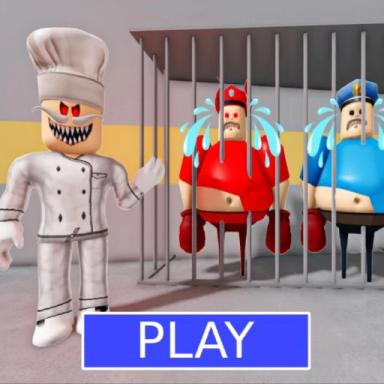Thumbnail for PAPA PIZZA VS BOXER POLICE PRISON RUN! (Obby) Game