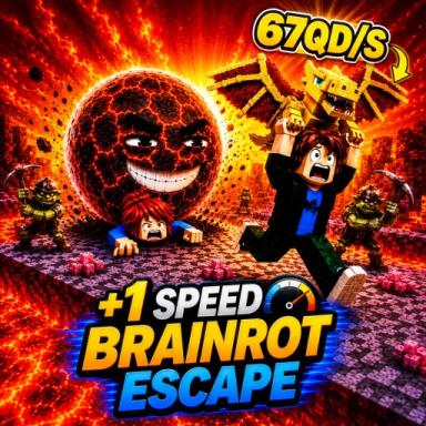 Thumbnail for [x5 prędkość] + 1 Prędkość Ucieczka z Brainrotu Game