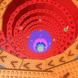Spiral Stairs Elevator Tower to VIP icon