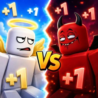 Thumbnail for +1 Speed Heaven vs Hell | Demon or Angel Game