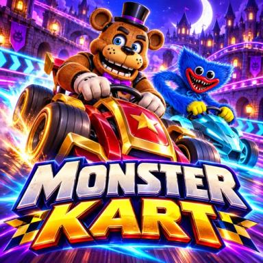 Thumbnail for 🎃MONSTER KART🎃[RELEASE] Game