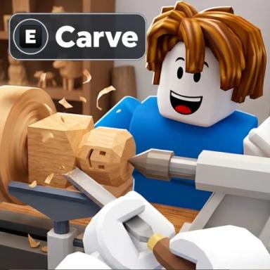 Thumbnail for 🪓 Carve Wood! [HUGE UPDATE] Game