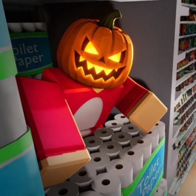 Thumbnail for [🎃] Survive Overnight in a Mega Store Game