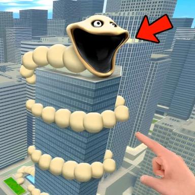 Thumbnail for Scary Worm Tower Go Up Game