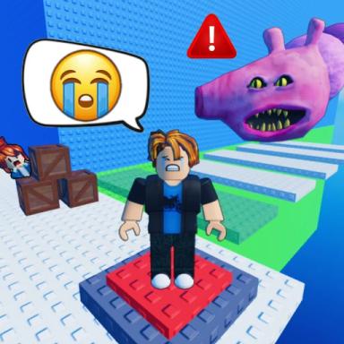 Thumbnail for Scary Pig Troll Tower 😱 Game