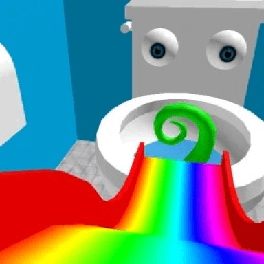  🌈Rainbow Slide Parkour Obby Oby Obey icon