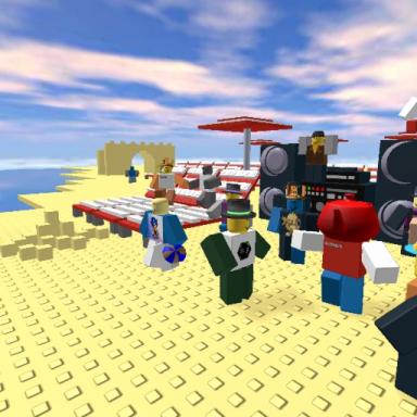 Spring Block Party Beach icon