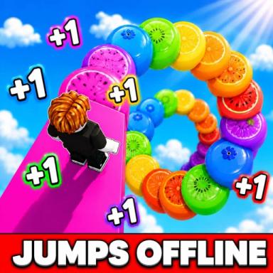 Thumbnail for +1 Jump ASMR Fruits Escape! Game