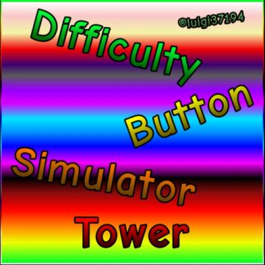 [BACK] Difficulty Button Simulator Tower  icon