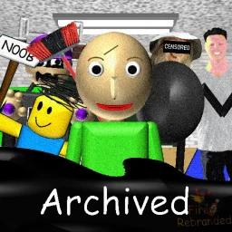 Thumbnail for Baldi's Basics: Archived V1.2.9 Game