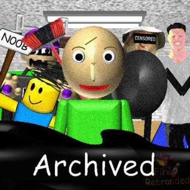 Thumbnail for Baldi's Basics: Archived V1.2.9 Game