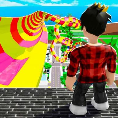 Thumbnail for Climb Into Highest Slide OBBY Game