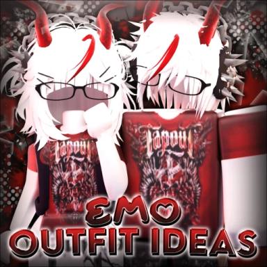 Thumbnail for [🖤] Emo/Gothic Matching Outfit Ideas Game