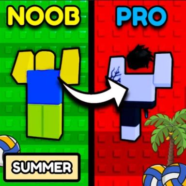 Thumbnail for [🏐] Noob to Pro Wall Hop Obby  Game