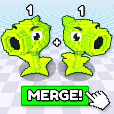 Thumbnail for Merge Plants vs Mobs Game