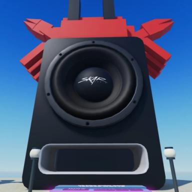 Thumbnail for [☃️Winter Update❄️]Giant Skar Audio Subwoofer Game