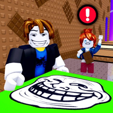 Thumbnail for 🍫 Chocolate Slap Troll Tower! 😈 Game