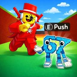 Thumbnail for Push For Brainrots! Game