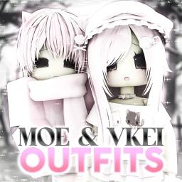Thumbnail for [NEW🤍] Moe & Vkei Matching Outfits🤍 Game