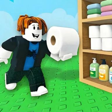 Thumbnail for [🧑‍💼] Clean the Bathroom! Game