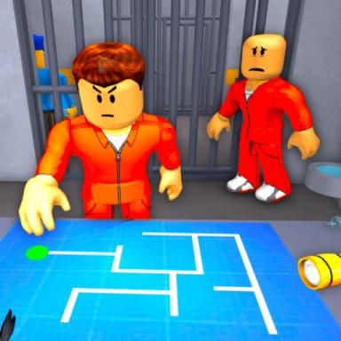 Thumbnail for EPIC PRISON BREAKOUT! [OBBY] Game