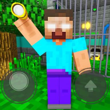 Thumbnail for HEROBRINE'S PRISON RUN OBBY Game